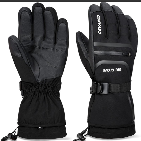 NWT Cevapro -40 Waterproof Ski Gloves - Picture 1 of 14